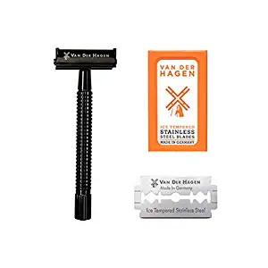 Van Der Hagen Double Edge Long Handle Safety Razor