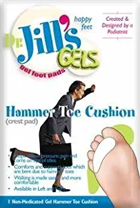 Dr. Jills EconoPos Gel Crest Pad - Medium / Left - 2 Pack by Dr. Jill's