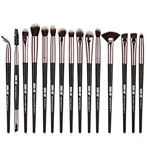 RoseYary Maange 15PCS Makeup Brush Professional Makeup Brush Set Kits Beauty Tools