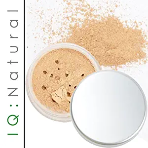 IQ Natural Sheer Minerals Foundation SPF-MEDIUM TAN 12g.