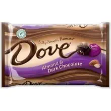 Dove Promises Silky Smooth Almond and Dark Chocolate Candy, 7.94 Ounce -- 12 per case.