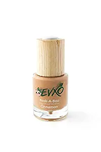 EVXO Organic Liquid Mineral Foundation - Vegan, All Natural, Gluten Free, Aloe Based, Buildable Coverage, Cruelty Free Foundation Makeup - 1 Fl Oz (Cinnamon/Medium to Dark with Warm Undertones)