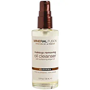 Mineral Fusion Oil Cleanser, Makeup Removing, 1.9 Ounce