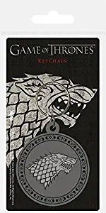 Game of Thrones House Stark Dire Wolf Keychain