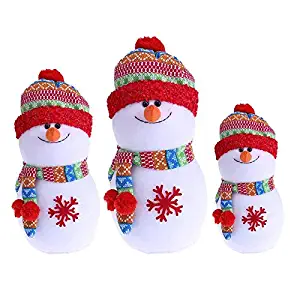 Best Design Christmas Foam Snowman Ornament 3 Size Rainbow Hat Festival Decoration, Sticker for Wall - Knee Hat, Christmas Stocking Kits Cross Stitch, Cone Doll, Miniature Wooden Train