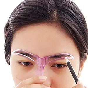 Eyebrow Stencils, Eyebrow Template, Eyebrow Shaping Kit, Reusable Eyebrow Stencil, Washable, Professional Eyebrows Grooming Stencil, Brow Shaping Template, DIY Makeup Tools