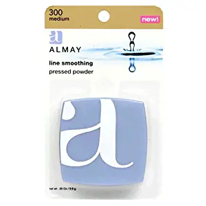 Almay Line Smoothing Pressed Powder, #300 Medium - 0.35 Oz, Pack of 2