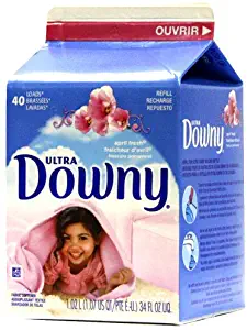 Downy Ultra Liquid Fabric Softener Refill, April Fresh Scent, 34 Ounces, 40 Loads