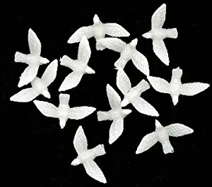 Mini Dove - White - 3/4 inch - 144 Pieces