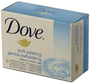 Dove Gentle Exfoliating Beauty Cream Bar Soap 3.5 Ounce (Pack of 12)
