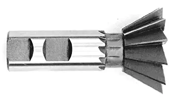 Drill America 3/4" 45 Degree High Speed Steel Weldon Shank Dovetail Cutter, DWC Series