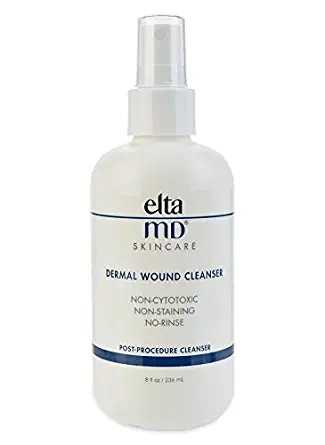 EltaMD Dermal Wound Cleanser for Post-Procedure Skin, Dermatologist-Recommended, 8.0 oz