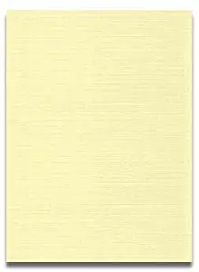 Neenah CLASSIC LINEN 8.5 x 11 Card Stock - Baronial Ivory - 80lb Cover - 250 PK