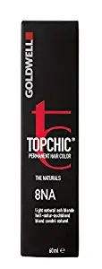 Goldwell Topchic Hair Color, 8na Light Natural Ash Blonde, 2.03 Ounce