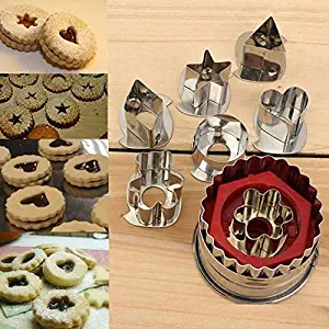 Winter Cake Decorations With New Design 2019, 7pcs / Cookie Cutter Scenery Fondant Cookie Cutter - Small Plastic Doves, Cake Palm Tree, Game Molds, Mold Trains, Scale Mold, Plastic Marijuana Plants