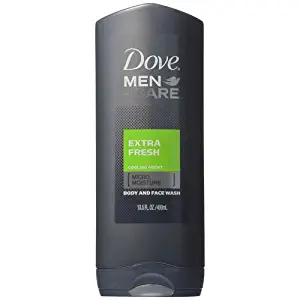 Dove Men Plus Care Body and Face Wash, Extra Fresh, 13.5 Oz (Pack of 3)