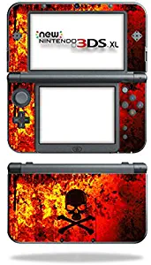 MightySkins Skin Compatible with Nintendo 3DS XL (2015) - Bio Skull | Protective, Durable, and Unique Vinyl Decal wrap Cover | Easy to Apply, Remove, and Change Styles | Made in The USA