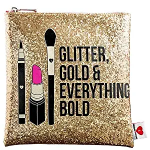 SEPHORA COLLECTION Glitter, Gold, Everything Bold Clutch, LIMITED EDITION