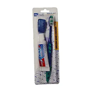 Crest Travel Kit Toothpaste & Toothbrush (Pack of 12)