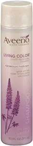 Aveeno Living Color Preserving Shampoo for Medium-Thick Hair, 10.5 Ounce (Pack of 2)