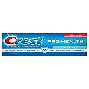 Crest Pro-Health Toothpaste, Clean Mint 4.6 oz (Pack of 2)