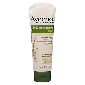 AVEENO Active Naturals Daily Moisturizing Lotion 2.50 oz ( Pack of 4)