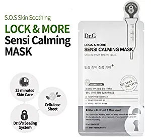 DR. G LOCK & MORE MASK [SENSI-CALMING] 10P / Health & Beauty / Skin Care / Moisturizers / Mask sheet / 10p / Sensi-calming mask / korean beauty cosmetic