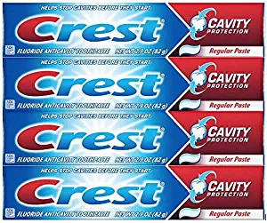 Crest Cavity Protection Regular Toothpaste, 2.9 oz - Pack of 4