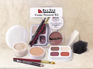 Ben Nye Theatrical Creme Personal Kit - OLIVE : DEEP PK-4