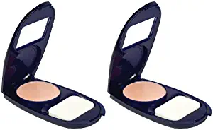 Covergirl Smoothers Aquasmooth Compact Foundation, Natural Ivory 715, 0.4-ounce, 2 Ea