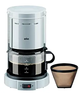 Braun KF12WH Aromaster 4-Cup Coffee Maker