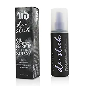 Urban Decay De Slick Oil Control Makeup Setting Spray, 4 Ounce