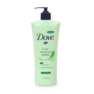 Dove Beauty Body Lotion, Go Fresh Cool Moisture 13.5 fl oz (400 ml)