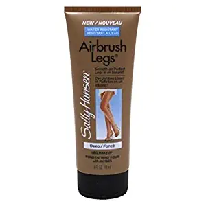 Sally Hansen Airbrush Legs Deep 4 Ounce Tube (118ml) (3 Pack)
