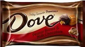 Dove Silky Smooth Promises Peanut Butter & Milk Chocolate 7.94 Oz (4 Count) by Dove