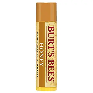 Burt's Bees 100% Natural Moisturizing Lip Balm, Honey with Beeswax - 1 Tube