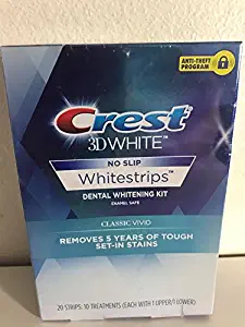 Crest 3D Whitestrips Classic Vivid 20 Strips - 10 Treatments