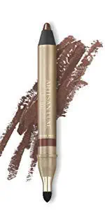 Velvet Eyeliner Pencil by Artisan L'uxe Beauty | Water-Resistant & Smudge Proof | Professional Eye Makeup | Cruelty-Free | Shimmering Bronze Eye Pencil | Shameless