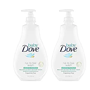 Tip to Toe Baby Wash Sensitive Moisture 20 oz (2 Pack)