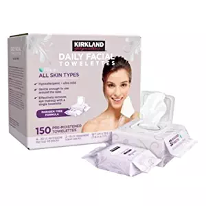 Kirkland Daily Facial Towelettes - 150 ct