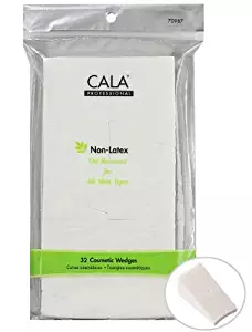 Cala 32 Pcs Makeup Wedges Sponges Non Latex Oil Resistant for All Skin Types # 70987