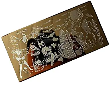 Christmas DIY Nail Art Image Stamp Stamping Plates Manicure Template E