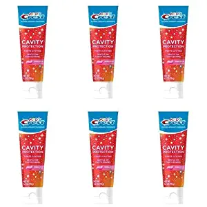 Crest Kid's Cavity Protection Toothpaste Gel Formula, Bubblegum Flavor, 4.2 Ounce (6)