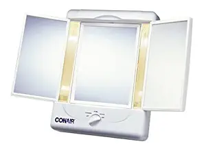 Conair TM7LX-320 Illumina Three panel Make-up Mirror w/4 Light Settings Body Care / Beauty Care / Bodycare / BeautyCare