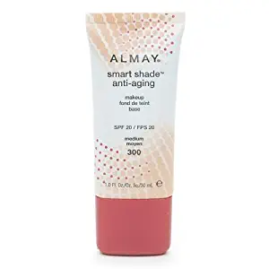 Almay Smart Shade Anti-aging Makeup SPF 20 Foundation Makeup - 300 - Medium - 2 Pack