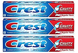 Crest Cavity Protection Regular Paste, 6.4 Ounces (3-Pack)