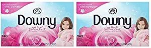 Downy April Fresh Fabric Softener Dryer Sheets, 240 Count Pack of 2