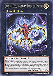 Yu-Gi-Oh! - Number C69: Heraldry Crest of Horror (LVAL-EN049) - Legacy of the Valiant - Unlimited Edition - Rare