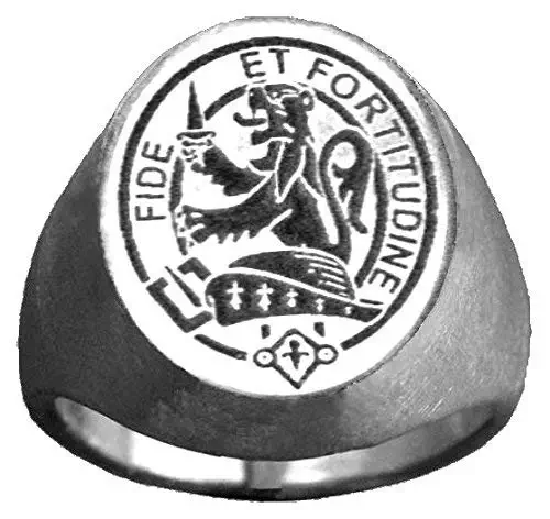 Scottish Clan Crest Ring GC500 Style ~ All clans