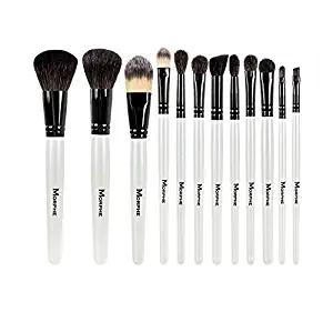 Morphe Set 706-12 Piece Black And White Travel Set